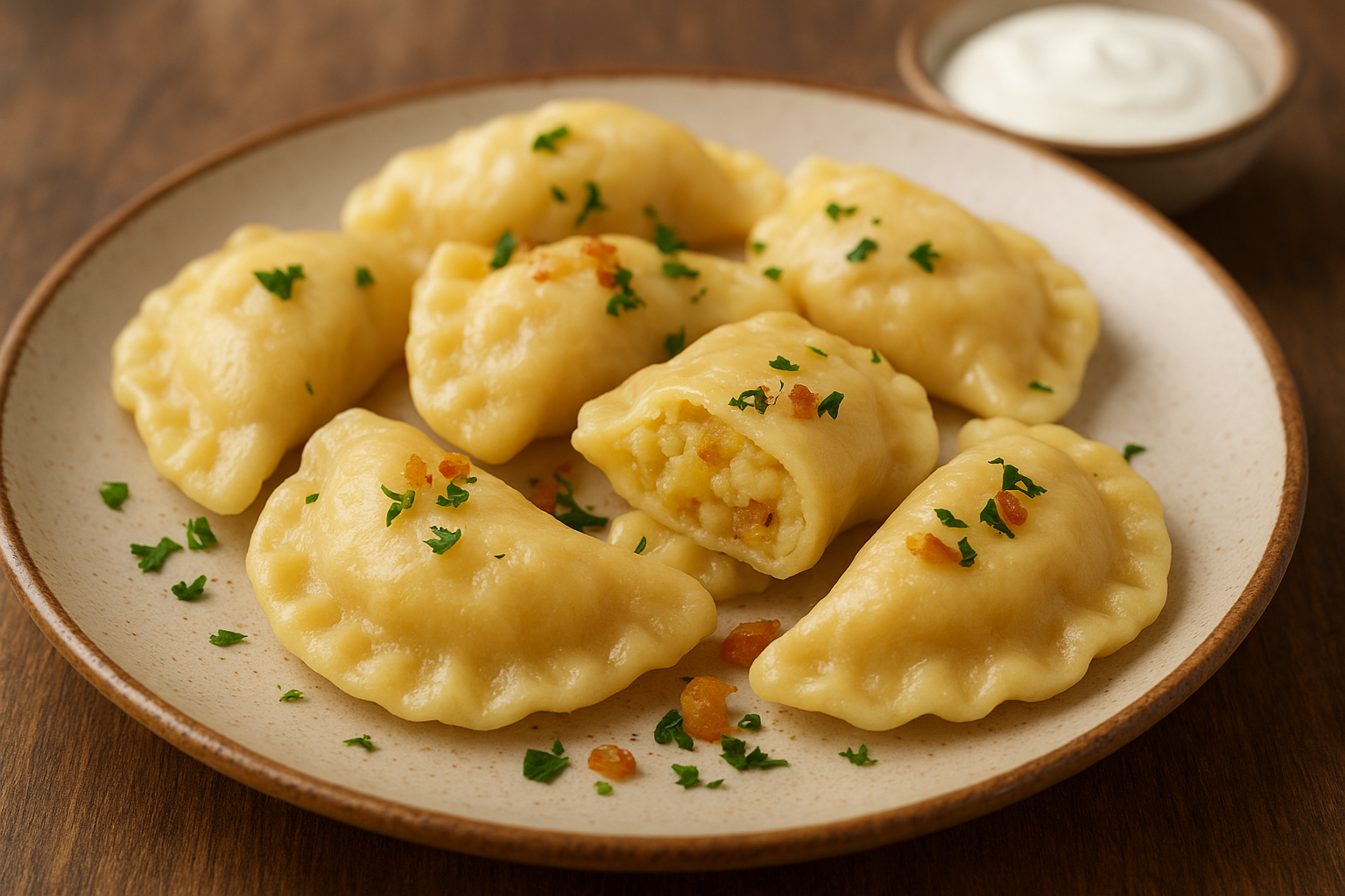 Pierogi ruskie Pierogi ruskie